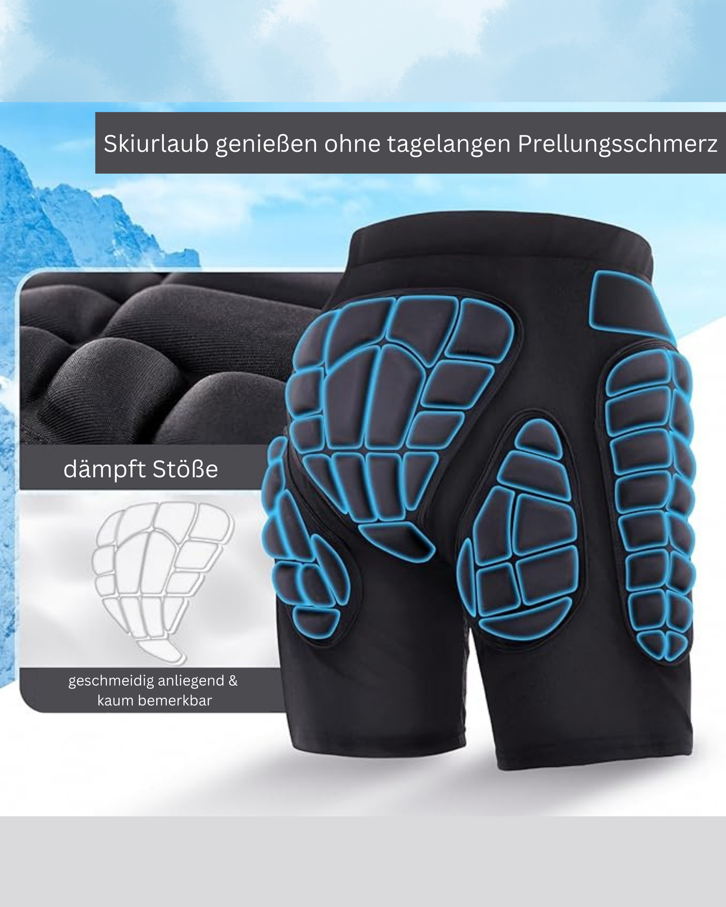 SnowSafe Ski Schutzunterhose